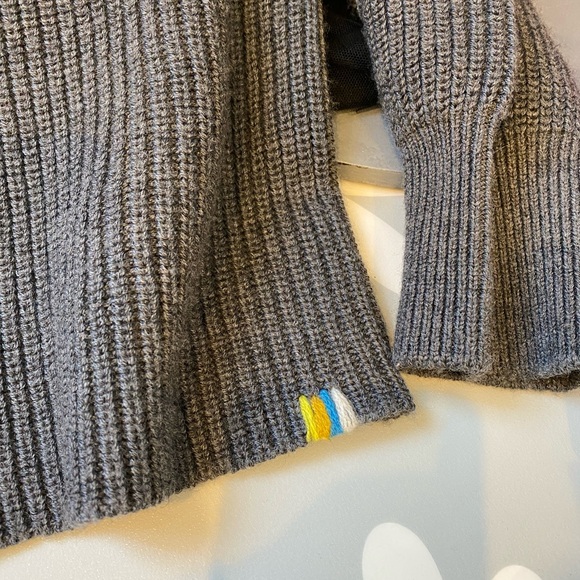 VUORI Cozy Oversized Rib Knit Sweater - gray - Picture 3 of 4